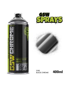 Ґрунт-спрей Green Stuff World: Black Chrome Spray Paint 400ml