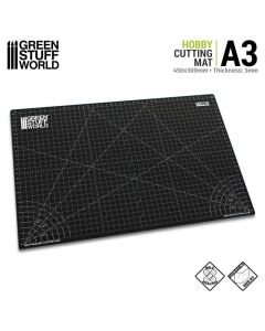 Самовідновлюючий килимок Green Stuff World: Black Cutting Mat A3