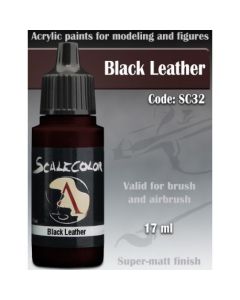 Акрилова фарба Scale 75: Scalecolor: Black Leather (17ml)