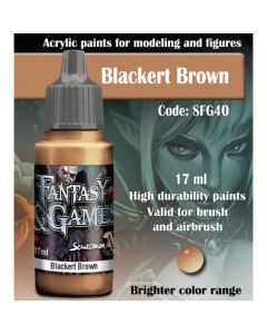 Акрилова фарба Scale 75: Fantasy & Games: Blackert Brown (17ml)