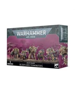 Набір мініатюр Warhammer 40000 Death Guard: Blightlord Terminators