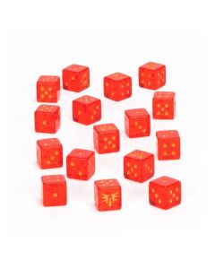 Гральні куби Warhammer 40000 Blood Angels Dice Set