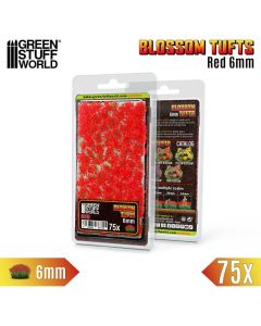 Пучки квітів Green Stuff World: Blossom Tufts - 6mm - Red Flowers