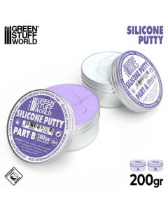 Силіконова шпаклівка для форм Green Stuff World: Violet Silicone Putty 200gr