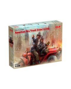 Збірні моделі фігурок ICM: Екіпаж американської пожежної машини (1910-ті)