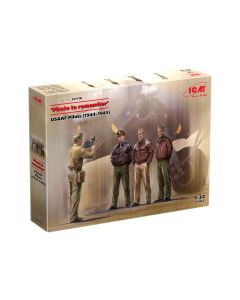 Збірні моделі фігурок ICM: Пілоти ВПС США «Фото на пам’ять»