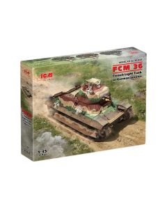 Збірна модель танка ICM: FCM 36 (на службі Вермахту)