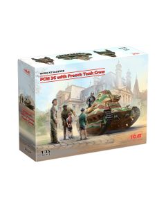 Збірна модель вантажівки ICM: Unimog S 404 Krankenwagen