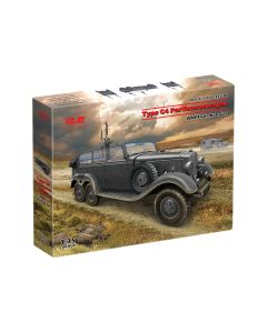 Збірна модель автомобіля ICM: Тип G4 Partisanen Wagen
