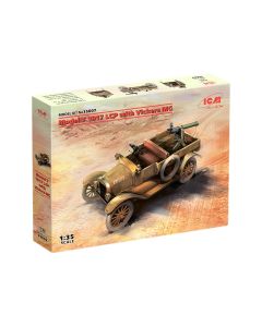 Збірна модель автомобіля ICM: Model T 1917 LCP з кулеметом Vickers