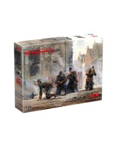 Збірні моделі фігурок ICM: Бельгійська піхота Першої світової війни