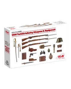 Збірні моделі озброєння ICM: Озброєння та спорядження турецької піхоти Першої світової війни