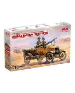 Збірні моделі фігурок ICM: Водії ANZAC (1917-1918)