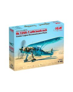 Збірна модель літака ICM: Hs 126A-1 з бомботримачем