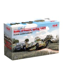 Набір збірних моделей для діорам ICM: Битва за Францію, весна 1940 року