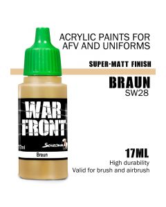 Акрилова фарба Scale 75: Warfront: Braun (17ml)