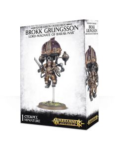 Мініатюра Age of Sigmar Kharadron Overlords: Brokk Grungsson, Lord-Magnate of Barak-Nar (GW Exclusive)