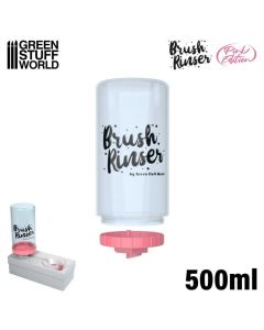 Пляшка для миття пензлів Green Stuff World: Brush Rinser bottle 500ml - Rosa