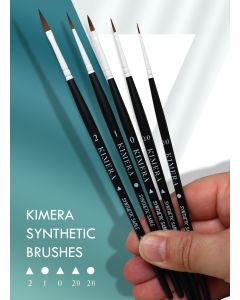 Набір пензликів Kimera Kolors: Kimera Synthetic Brush Set