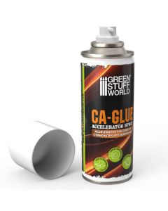  Прискорювач висихання для ціаноакрилатного клею Green Stuff World: CA Glue Accelerator Spray 200ml