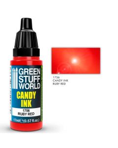 Акрилове чорнило Green Stuff World Acrylic Inks: Candy Ink: Ruby Red (17ml)