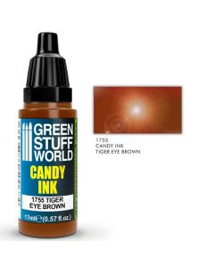 Акрилове чорнило Green Stuff World Acrylic Inks: Candy Ink: Tiger Eye Brown (17ml)