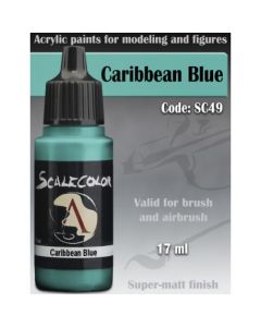 Акрилова фарба Scale 75: Scalecolor: Caribbean Blue (17ml)