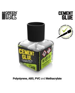 Клей для пластику Green Stuff World: Cement glue for plastics 40ml