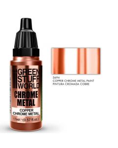 Акрилова фарба Green Stuff World Chrome Paints: Copper (17ml)