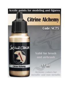 Акрилова фарба Scale 75: Metal n’ Alchemy: Citrine Alchemy (17ml)