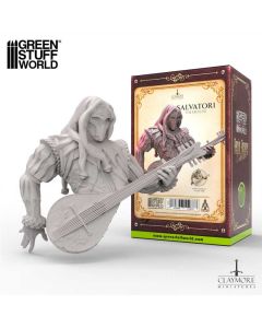 Мініатюра 1/10 Green Stuff World: Claymore Miniatures - Salvatori The Faceless