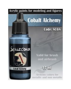 Акрилова фарба Scale 75: Metal n’ Alchemy: Cobalt Metal (17ml)