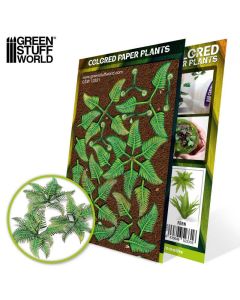 Декоративна рослина Green Stuff World: Colored Paper Plants - Fern