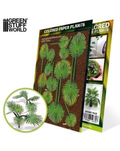 Декоративна рослина Green Stuff World: Colored Paper Plants - Ground Palm