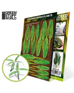 Декоративна рослина Green Stuff World: Colored Paper Plants - Musa Trees