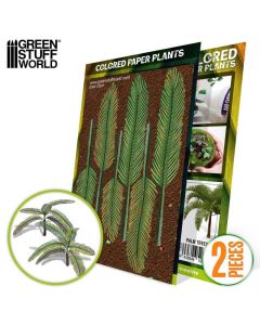 Декоративна рослина Green Stuff World: Colored Paper Plants - Palm