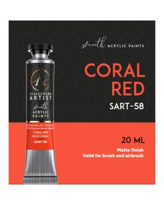 Акрилова фарба Scale 75: Scalecolor Artist: Coral Red (20ml)