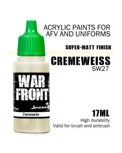 Акрилова фарба Scale 75: Warfront: Cremeweiss (17ml)