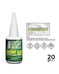 Ціаноакрилатний клей Green Stuff World: Cyanoacrylate Glue 20gr (рідкий)