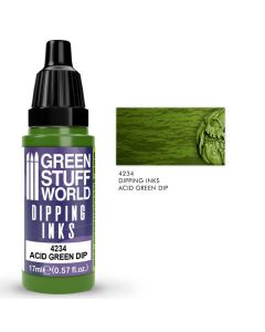 Акрилове чорнило Green Stuff World Dipping Ink: Acid Green Dip (17ml)