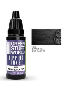 Акрилове чорнило Green Stuff World Dipping Ink: Deep Black Dip (17ml)