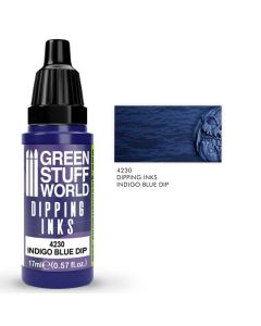 Акрилове чорнило Green Stuff World Dipping Ink: Indigo Blue Dip (17ml)