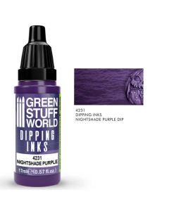 Акрилове чорнило Green Stuff World Dipping Ink: Nightshade Purple Dip (17ml)