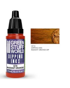 Акрилове чорнило Green Stuff World Dipping Ink: Radiant Orange Dip (17ml)