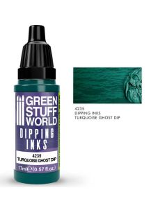 Акрилове чорнило Green Stuff World Dipping Ink: Turquoise Ghost Dip (17ml)