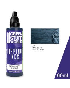 Акрилове чорнило Green Stuff World Dipping Ink: Dusty Blue Dip (60ml)