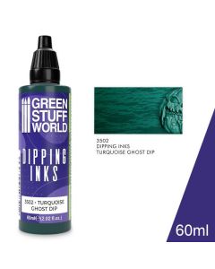 Акрилове чорнило Green Stuff World Dipping Ink: Turquoise Ghost Dip (60ml)