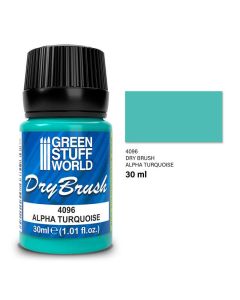 Акрилова фарба Green Stuff World Dry Brush Paints: Alpha Turquoise (30ml)