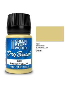 Акрилова фарба Green Stuff World Dry Brush Paints: Butter Yellow (30ml)