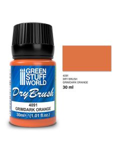 Акрилова фарба Green Stuff World Dry Brush Paints: Grimdark Orange (30ml)